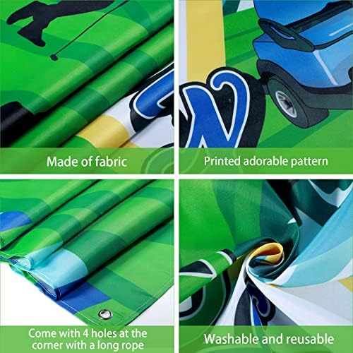 Tatuo Soccer Birthday Party Decoration, Football Field Backdrop Soccer Birthday Banner Background Sports Theme Photo Booth Props for Girls Boys Kids Soccer Birthday Party Supplies, 5.9 x 3.6 Feet