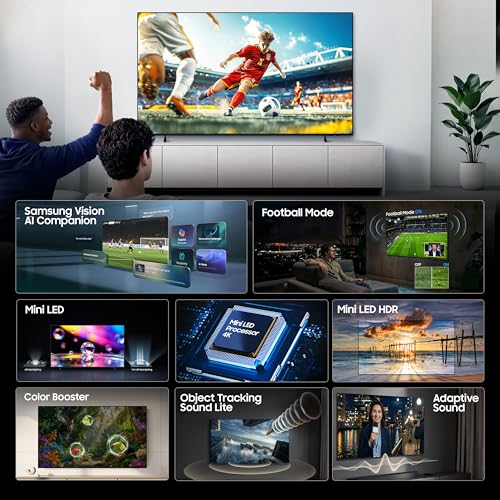 Image of Samsung 75 inches Mini LED 4K Samsung Vision AI Smart TV UA75M70HAULXL