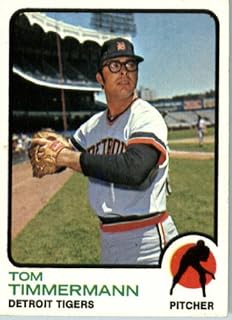 1973 Topps Baseball Card #413 Tom Timmermann