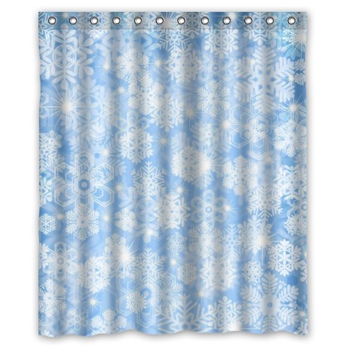 Popular Bath Snowflake Bath Set (60" x 72" )