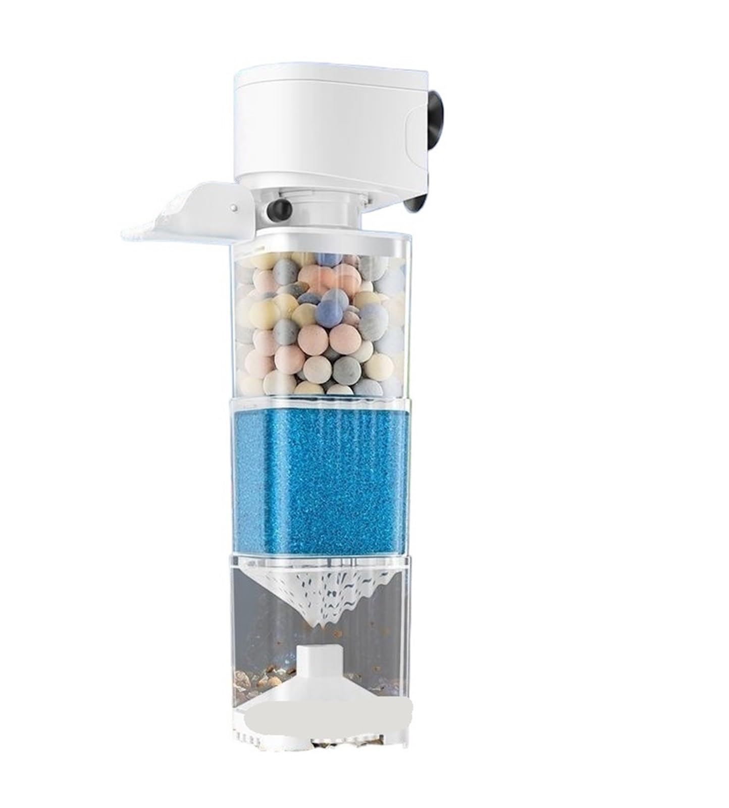 Aquarium Innenfilter Aquarium Filterpumpe - Kot Saugen, Wasserreinigung & Sauerstoffversorgung für kleine Aquarien | 35 W
