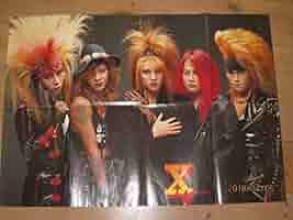 XJAPANインディーズ ポスター Amazon.co.jp: Xデビュー前インディーズバンド当時のポスター X