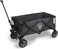 Vista 60 de Picnic TIME NCAA Unisex-Adult NCAA Adventure Wagon Portable Utility Wagon
