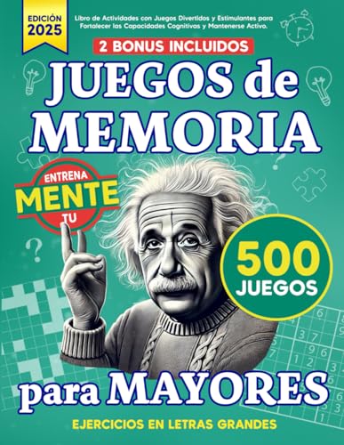 Ejercicios de memoria para personas majore: Libro en formato XXL ...