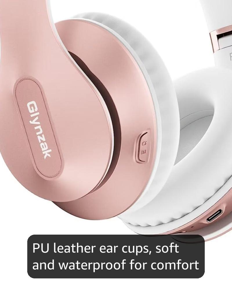 Amazon.com: Glynzak Wireless Bluetooth Headphones Over Ear 65H