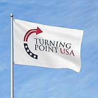 Turning Point Usa Tpusa 3x5 Ft Feet Wall Hanging Flag,Indoor And Outdoor Decoration