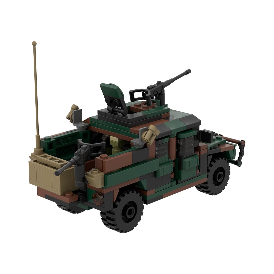 Amazon.com: KAROYD Technic M998A1 Armoured Vehicle Building Kit