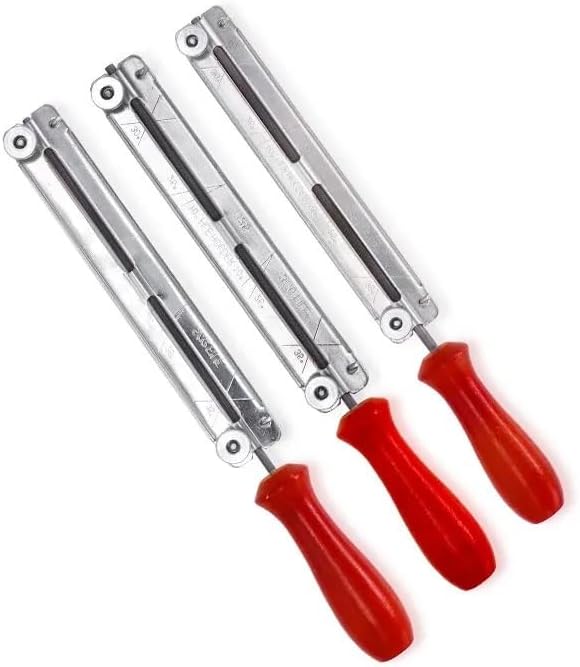 4/4.8/5.5MM File Holder Chain Sharpener Auti-Rust for Wookworking Tools Hand Tool Chainsaw Parts(1pc 4.8mm)