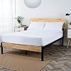 Ackly Bamboo Double Fitted Sheet – 40cm Deep, 400 Thread Count Fitted Bed Sheets Double – Cool, Soft and Hypoallergenic…