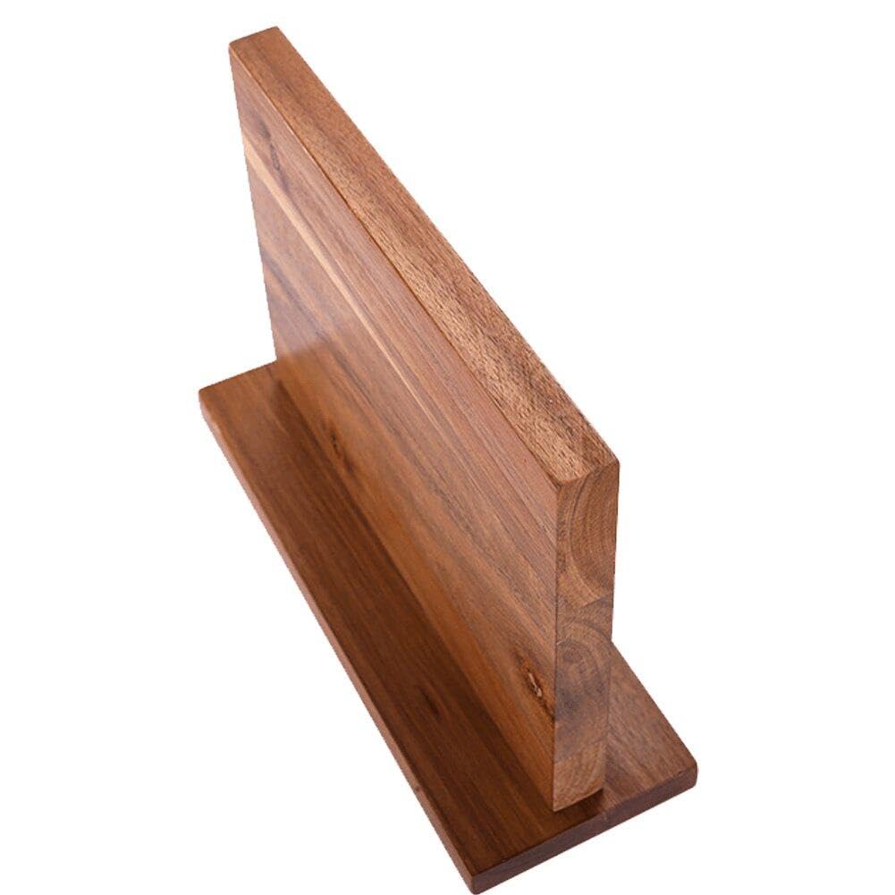Suministros De Cuchillo De Madera Suministros De Cocina Ratdonómetro De Almacenamiento De Herramientas De Cuchillo Magnético Soporte De Cuchillo De Doble