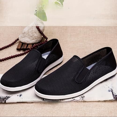 Men's Summer Breathable Mesh Sports Shoes - Lightweight Casual Sneakers with Rubber Sole for Walking, Driving & Daily Wear4