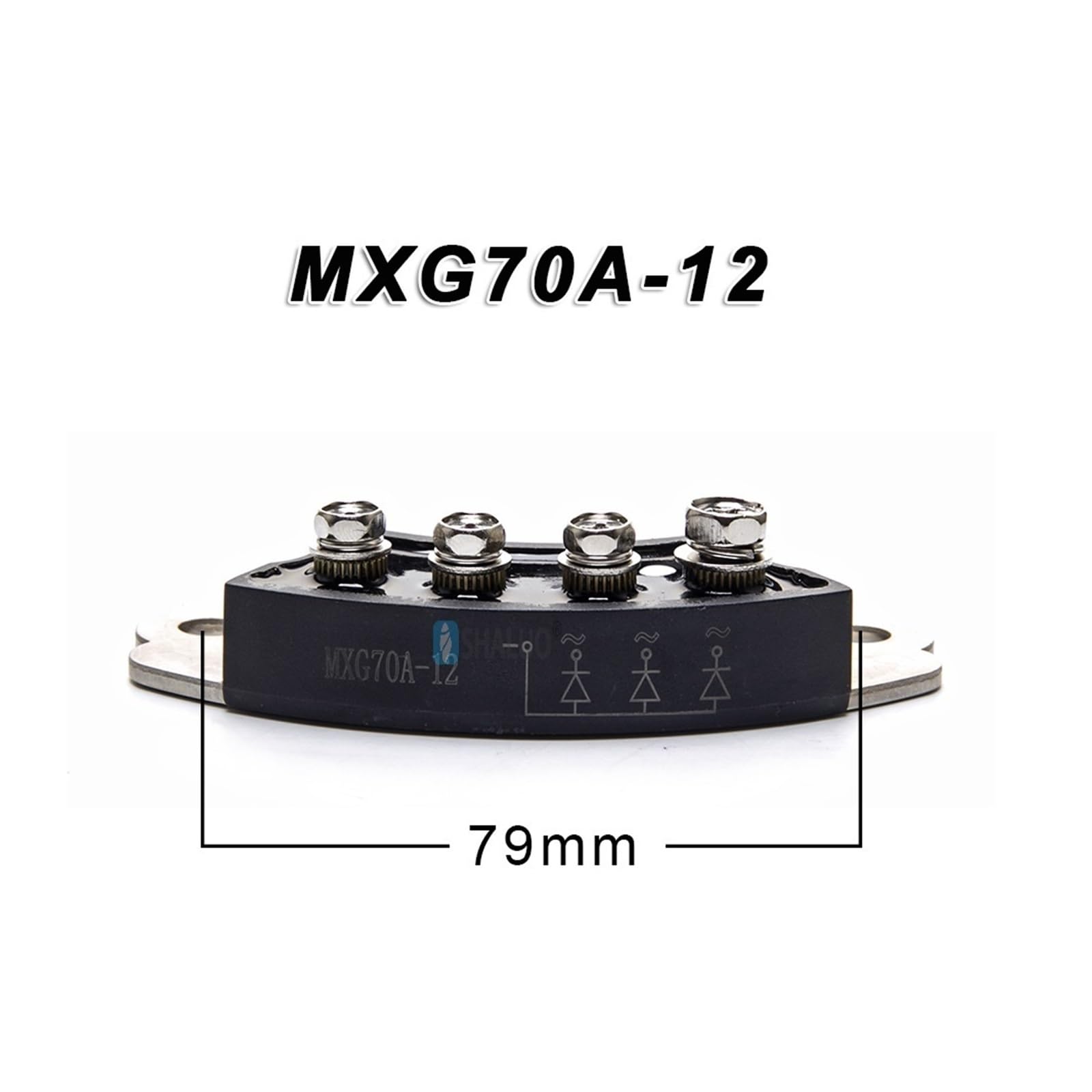 Generatore con ponte raddrizzatore rotante Una coppia di moduli a ponte raddrizzatore generatore 40A 50A 70A 90A 100a 130A(70A 79MM)