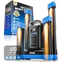 POPCHOSE Heavy-Duty Boot Dryer, Upgraded Shoe Dryer Helps Reduce Odor, Glove & Boot Warmer, Fast 1.5-Hour Drying Dual Dir Duct with Heating Blower, Silent & Adjustable Timer