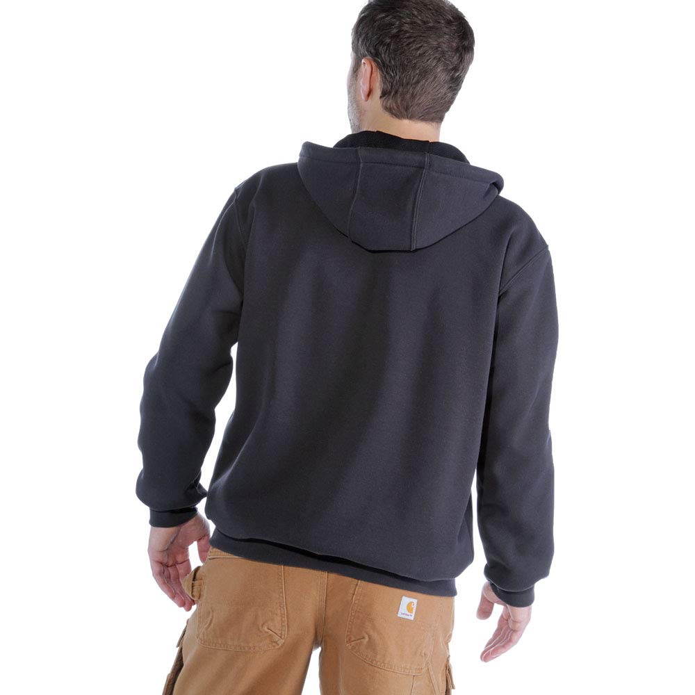 Carhartt Męska bluza przeciwdeszczowa Rutland z zamkiem błyskawicznym z przodu