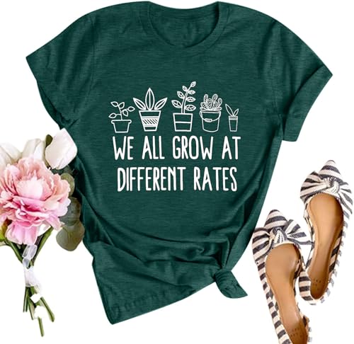 SFHFY Teacher Shirt Women: Teach Tshirt Cute...