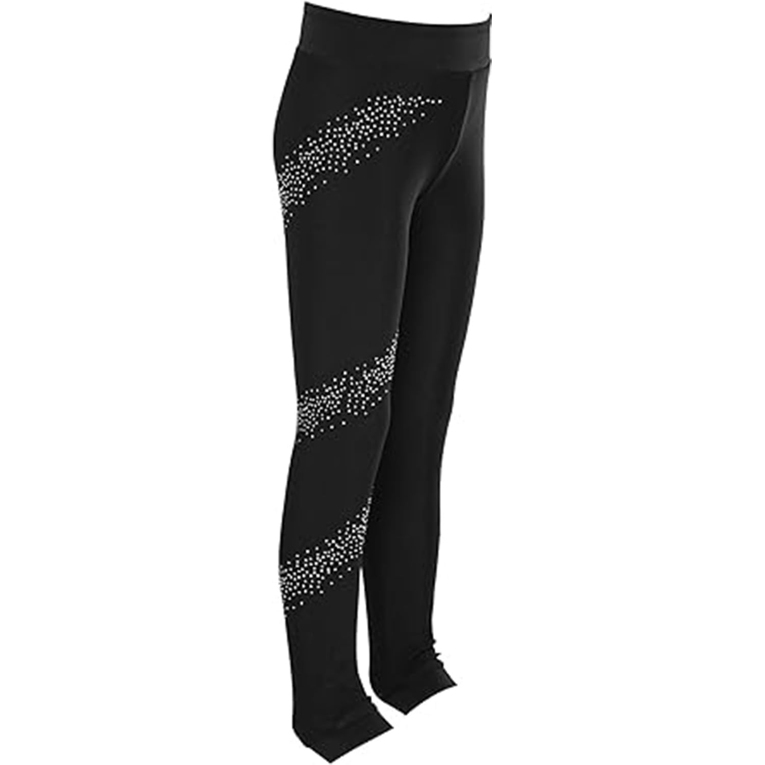 Pantaloni da Pattinaggio Artistico Caldo Pantaloni da Allenamento Adatto per Allenamenti di Gare di Pattinaggio