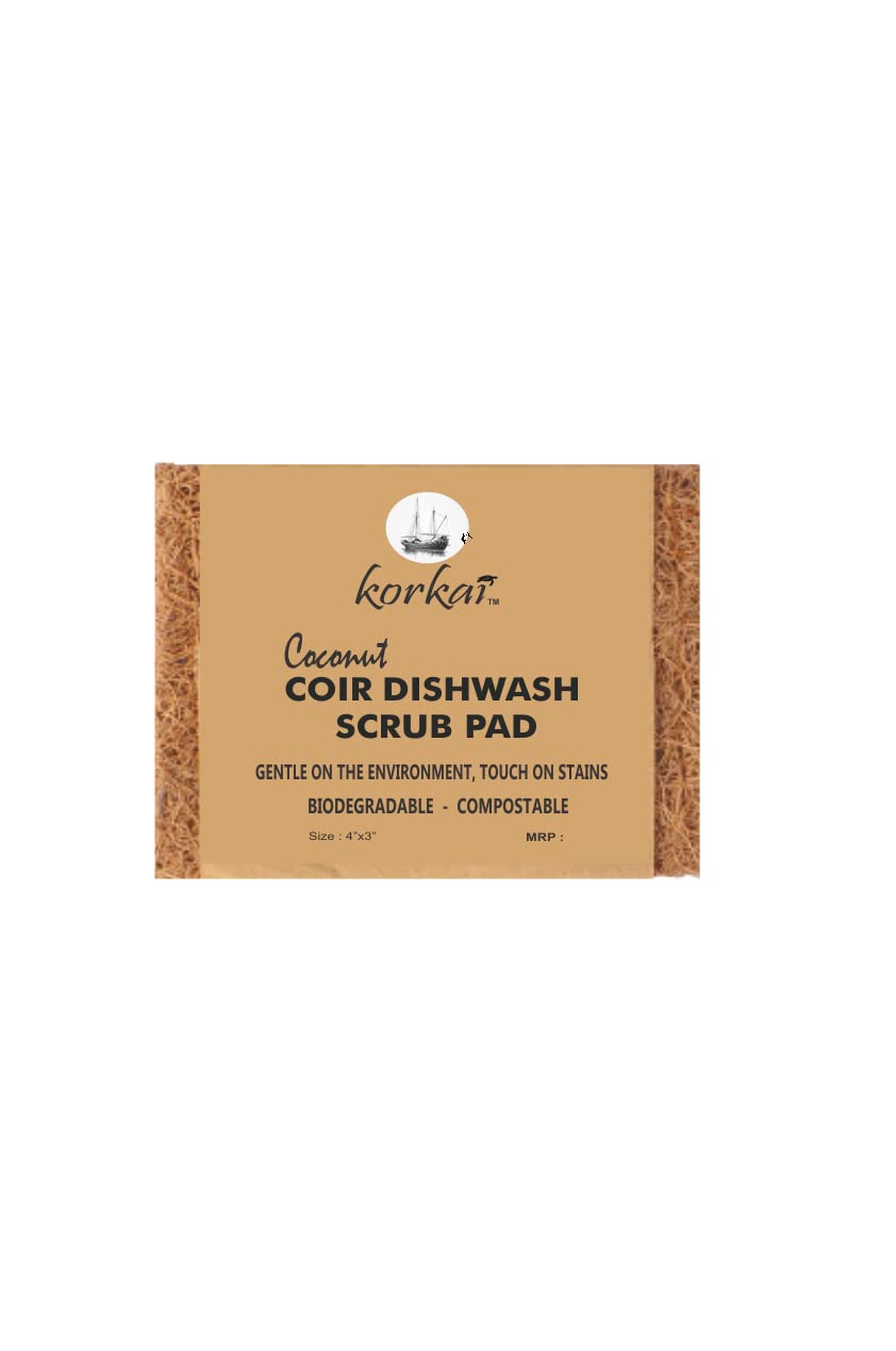 See full amazon price history chart for korkai Natural Coconut Coir Dishwashing Scrub Pads (Pack of 24 Pieces) korkai Natural Coconut Coir Dishwashing Scrub Pads (Pack of 24 Pieces) (B0BXLSFRWB) Amazon Price History, Amazon Price Tracker