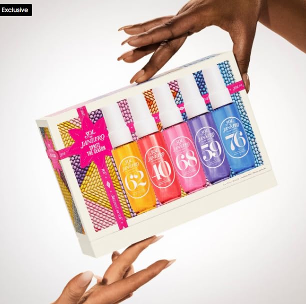 Sol de Janeiro Spritz the Season Perfume Mist Gift Set - 5 x 1.0