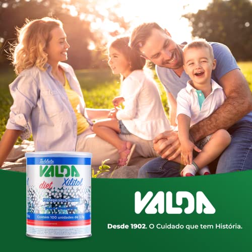 Pastilhas Valda Tablete Valda Diet C/ 100 - 3 5G