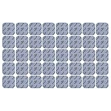 Set de 40 electrodos axion de 5 x 5 cm | Compatibles con VITALCONTROL y Beurer | para su aparato electroestimulador TENS y EMS | Electrodos para TENS | Electrodos para EMS