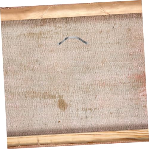 Image of HAPINARY 50pcs Spring Clips for Picture Frame Backing Photo Frame Hanging Hardware for Crafts and Art Display Easy Installation and Support