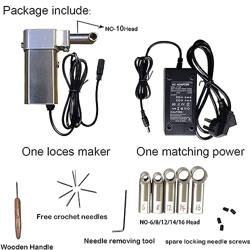 Máquina De Tranças, Fabricante Portátil De Dreadlocks Com 6 Cabeças, Para Fazer Você Mesmo Suas Próp