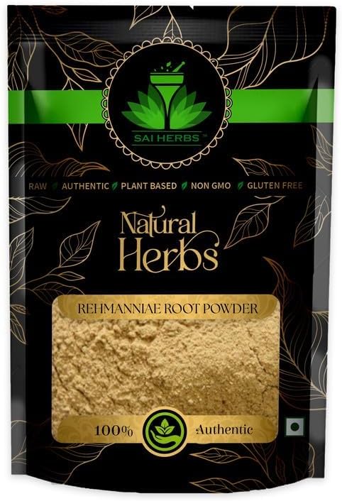 Rehmanniae Root Extract Powder | Sheng Di Huang | Rehmannia Glutinosa | Pure & Natural | 1 Kg