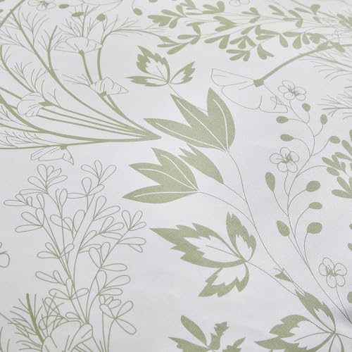 Housse de couette 230x260 cm à petites fleurs colorées avec zip