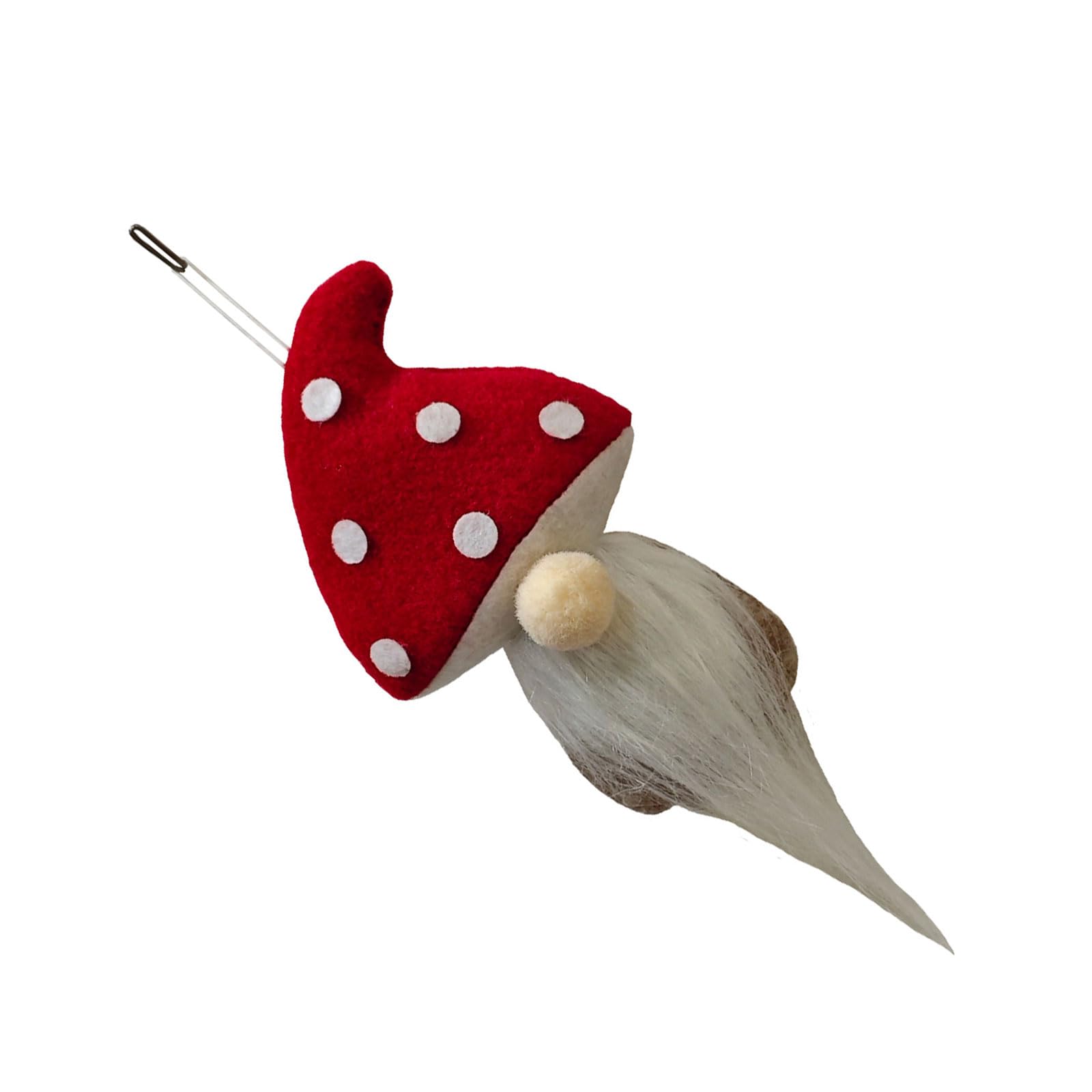 YWLUUOO 1/4 / 6 Pcs Elves Dwarf Christmas Ornament Mushroom Gnomes Christmas Tree Decorations for Home Party Outdoor Indoor Use Ornament