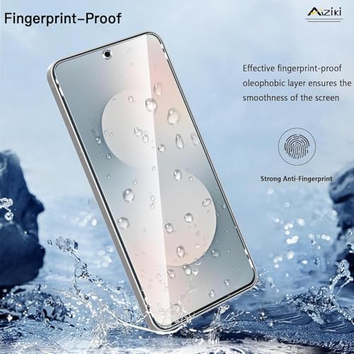 Image of 4youquality Military-Grade Gorilla Tempered Glass For Galaxy S25 FE 5G (1 Pack) | 9H Hardness | Edge-to-Edge Coverage | Bubble-Free Installation