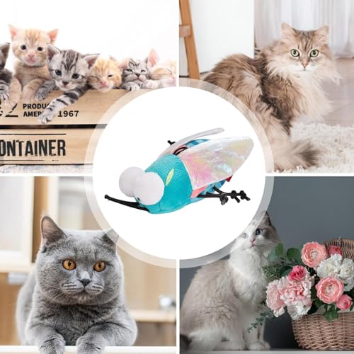 Brinquedos macios para gatos de pelúcia | Brinquedos confiáveis ​​para limpeza de dentes de gato par