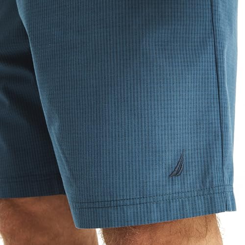 Nautica Men's Sustainably Crafted Poplin Sleep Short4