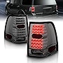 AmeriLite Smoke LED Tail Lights For Ford Expedition - Passenger and Driver Side