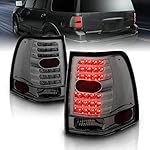 AmeriLite Smoke LED Tail Lights For Ford Expedition - Passenger and Driver Side