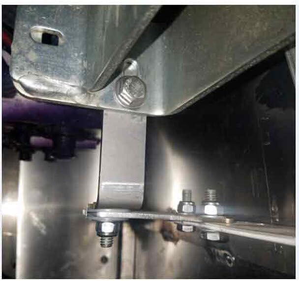 Technical Precision Replacement for Peterbilt 388 Year 2010 SS Lower Sliding CAB Cowl Panel MOUNTING Brackets