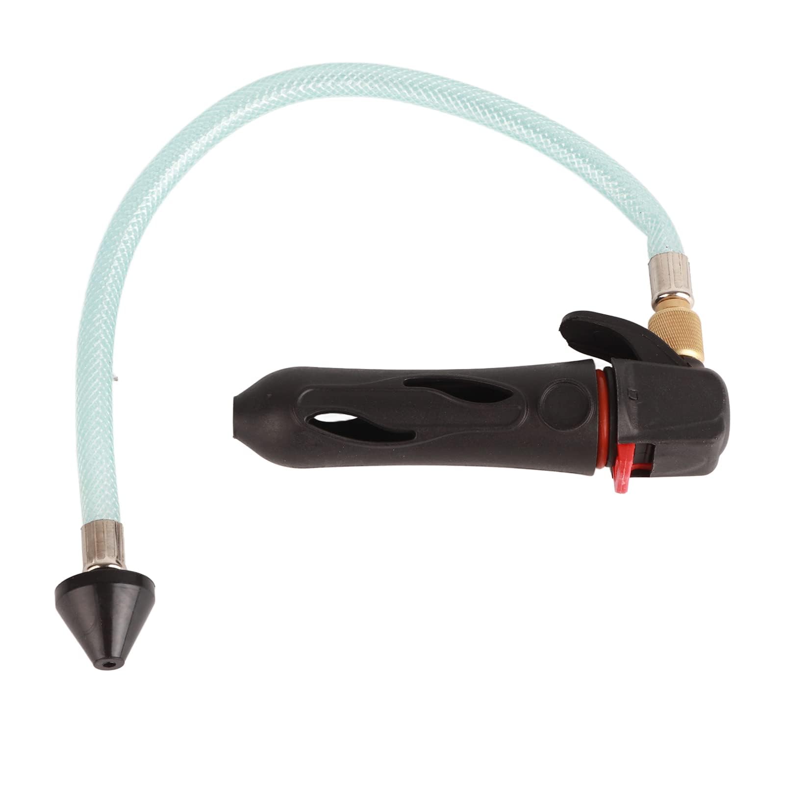 Pistola di Scarico Filettata, Cartuccia di Co2 Pistola di Scarico Cartuccia di Co2 Connettore Filettato con Tubo Flessibile Pistola di Scarico Portatile per Linee di Condensa A/C