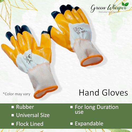 Green whisper Gardening Hand Tool Kit, Hand zPowered Tools, Grafting Tool kit, Garden Accessories, Gardening Tools, Heavy Duty Tools (Tool - 6)