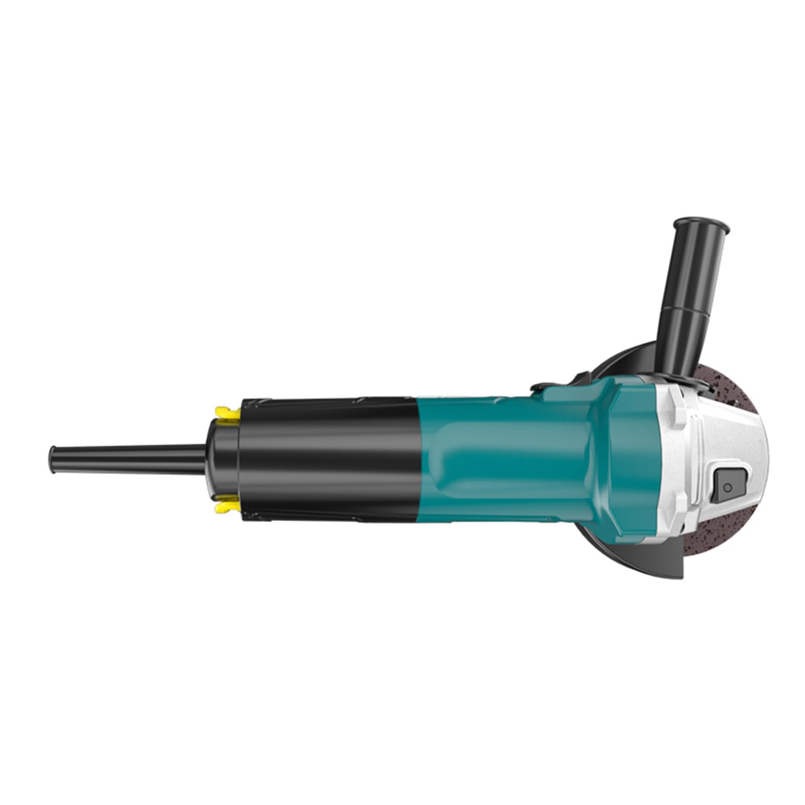 DNTI - Meuleuse d'angle 115 mm - Vitesse de rotation à vide : 11000 tr/min - Protection des disques - Tête d'engrenage en métal - Protection contre le redémarrage - Grinder d'angle pour polissage et