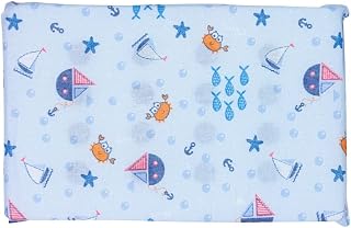 Travesseiro Infantil Bebê Antissufocante Azul Mar 29x19x03 - Incomfral