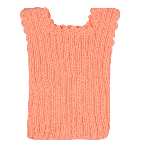 Image of Handmade Daily Use New Born Baby Combo Sweaters Upto 6 Months for Boys & Girls Pack of 2 Color: Multicolor (RTZNBPWC 03) (0 Months - 6 Months, Peach)