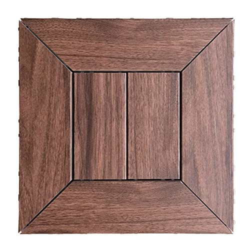 Bath mat Non Slip Shower mat Bathroom mat Shower Bath Mat, Interlocking Deck Tiles Wood Plastic Composites Waterproof Bathroom Balcony Decking Tiles, Indoor Outdoor Flo, All Weather Use