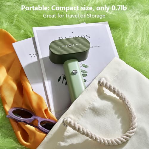 G6 Pro Smart Handheld Steamer for Clothes – Global Voltage Adaptation(100-240V), Palm-Sized & Lightweight (0.8lb), Easy Wrinkle Remover, Auto Shut-Off, Travel & Home Double Use (Green) - image 7