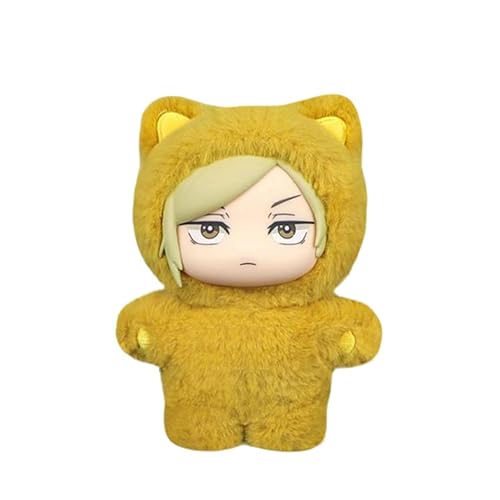 MABAIUDE JJK Vinyl Plush Gojos Plush Figure Nanami Kento Stuffed Doll 5.5'' Anime JJK Plushies Collectibles Decoration Gifts - Nanami Kento - 14cm