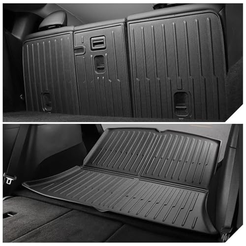 Tapis de coffre Tesla anti-salissure coussin dossier TPE - 5