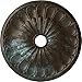 Ekena Millwork CM26ELBBS Elsinore Ceiling Medallion, 26 3/4"OD x 3 5/8"ID x 1 3/8"P, Hand-Painted Bronze Blue Patina