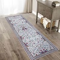 Tapis Couloir Antidérapant TALETA ANRO 80x150cm - Lavable Machine - Intérieur/Extérieur