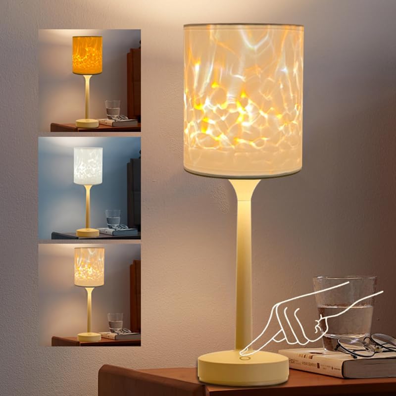 2 in 1 Shower Lamp - Waterproof Bathroom Lamp 16 Color Ocean Wave...