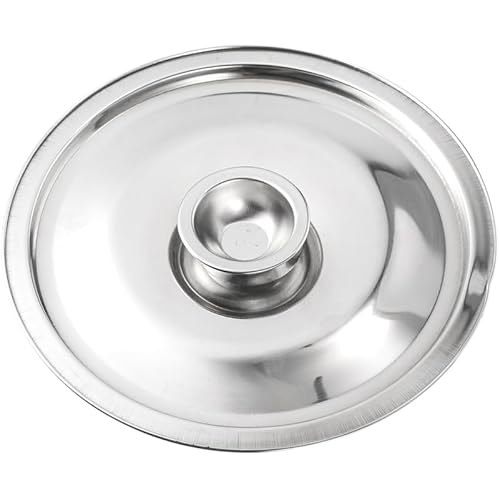 Comparison: Best Metal Pan Lids 9 Lid for Pots, Pans and Skillets: 7.87 Inch Stainless Steel Oil Cylinder Head Lid - Kitchen Universal Pot and Pan Cover - Easy to Clean with Tight Seal for Food Protection
