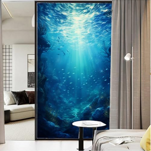 Vinilo Decorativo para Ventana Modern Ocean 17.7x23.6 in miniatura 3