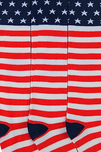 Image of ToBeInStyle Women's Colorful Patterned Design Knee High Socks